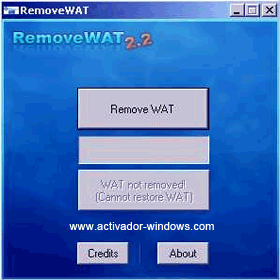 Baixar ativador do Windows 7 Remove WAt